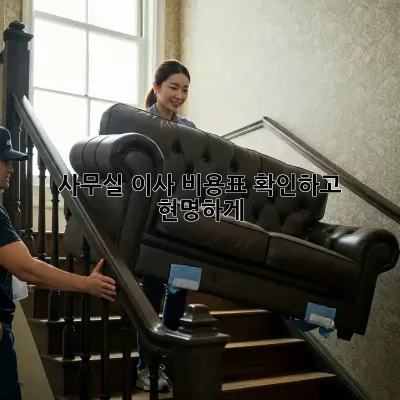 사무실 이사, 비용표 확인하고 현명하게!