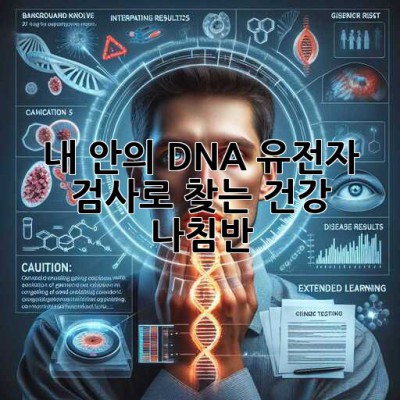 내 안의 DNA, 유전자 검사로 찾는 건강 나침반 🧬